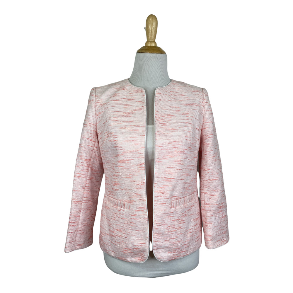 Anne Klein Tweed Jacket Blazer Size 2